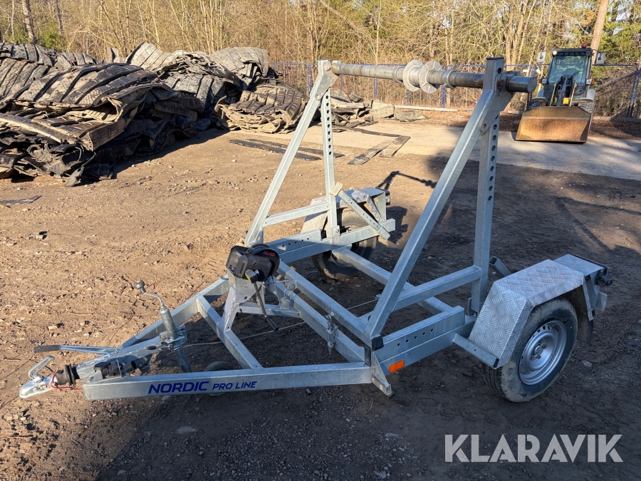 Kabelvagn Nordic Trumvagn 1350