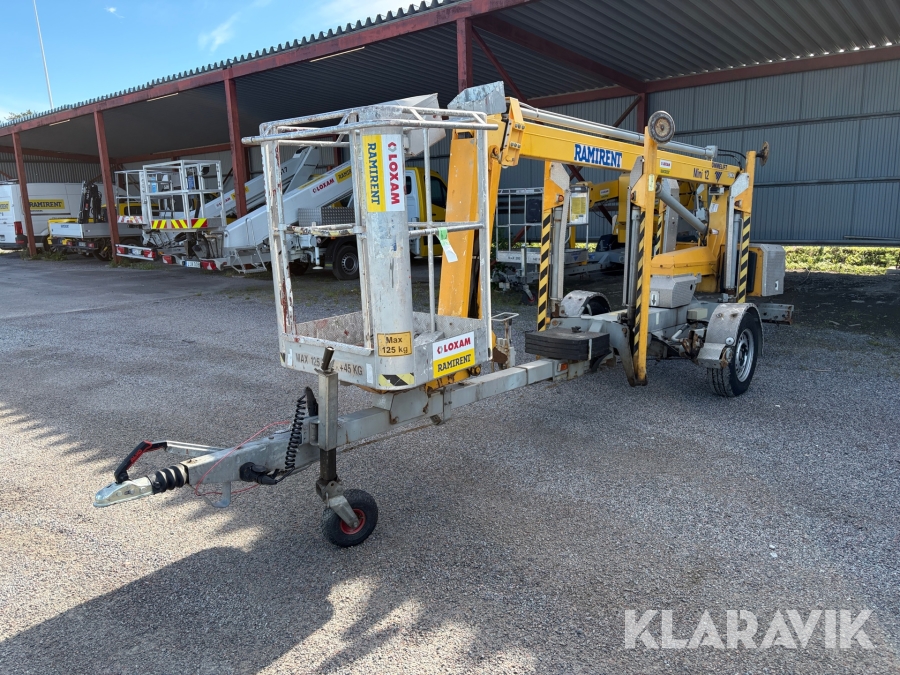 Släpvagnslift Omme M12EBJ