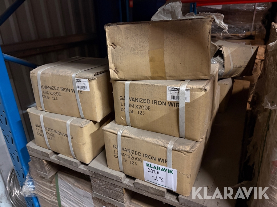 Najtråd Galvaniserad 1,7mm 1st pall