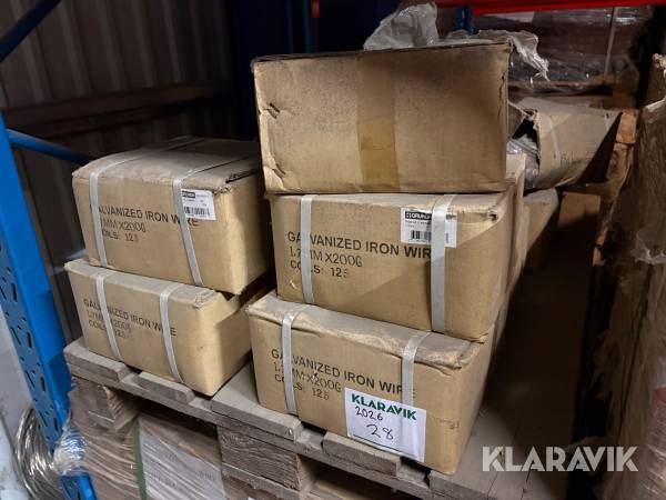 Najtråd Galvaniserad 1,7mm 1st pall