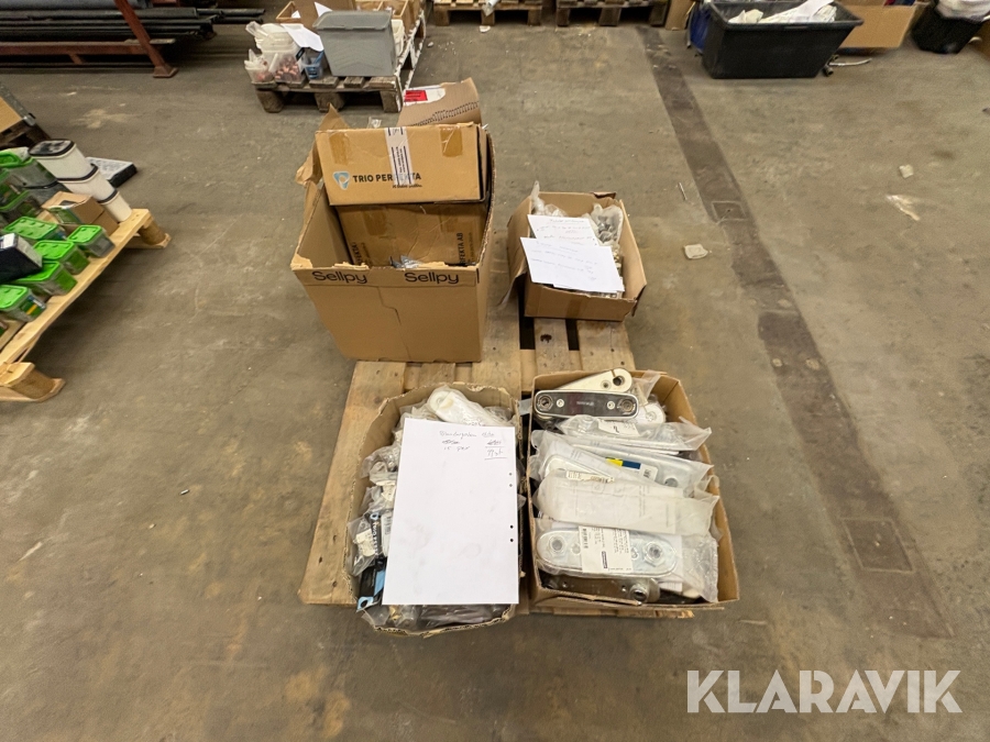 Part med Blandar fäste och Radiator anslutningsset