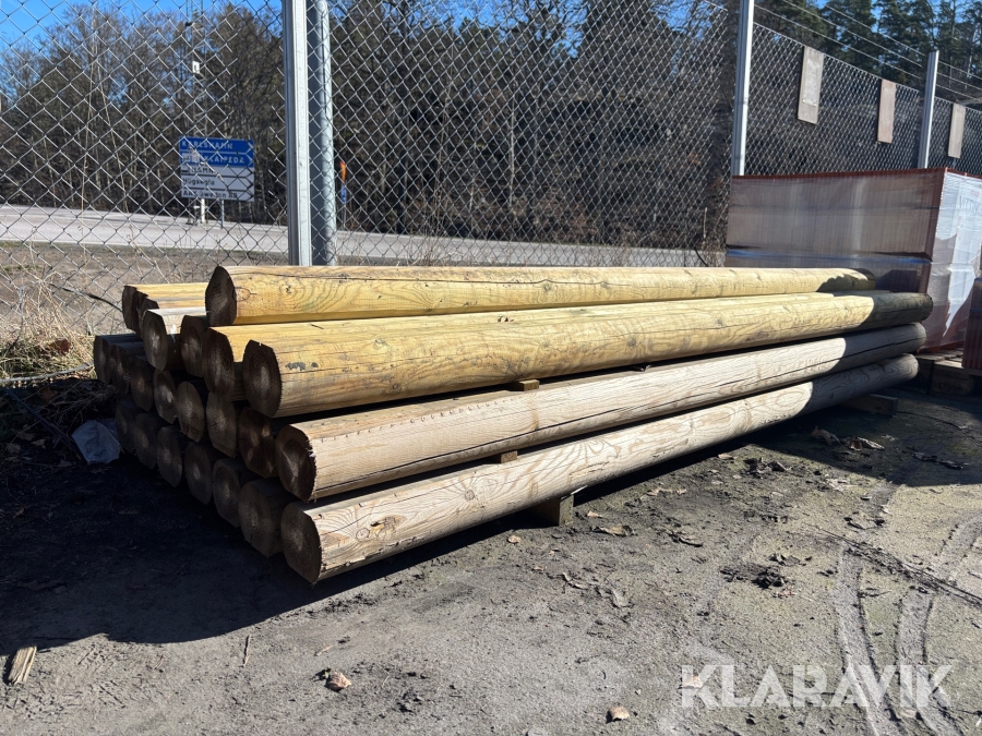 Byggtimmer impregnerad - 120x140 mm x 3000 mm - 24 st
