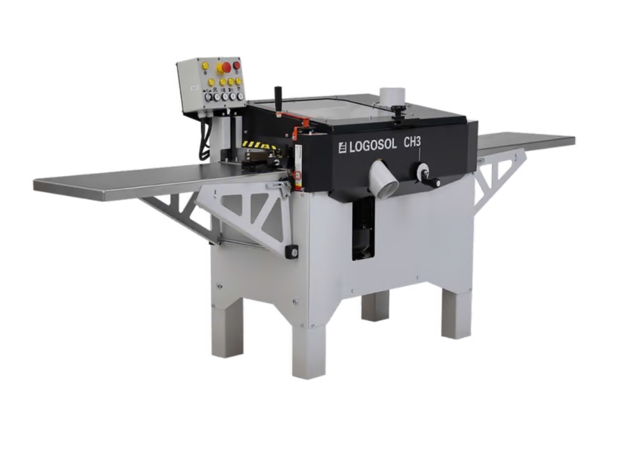 Flerkutterhyvel Logosol CH 3 med spånsug