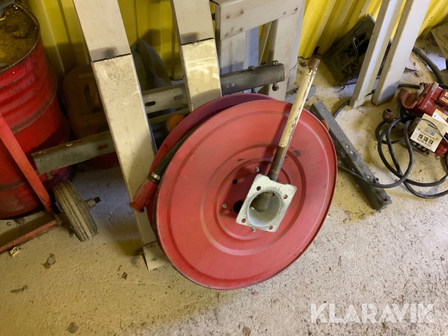 Brandslang med vinda