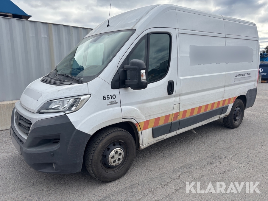 Spolbuss / klotterbuss Fiat Ducato med aquila spolaggregat