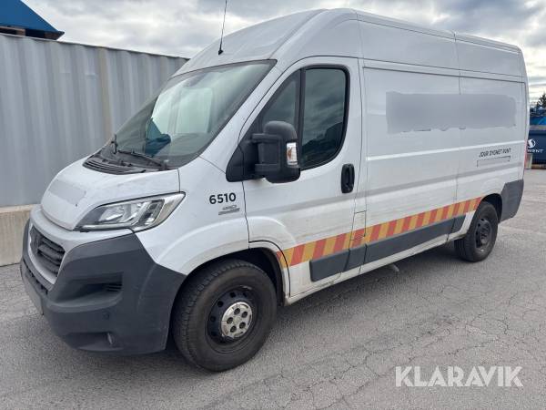 Spolbuss / klotterbuss Fiat Ducato med aquila spolaggregat