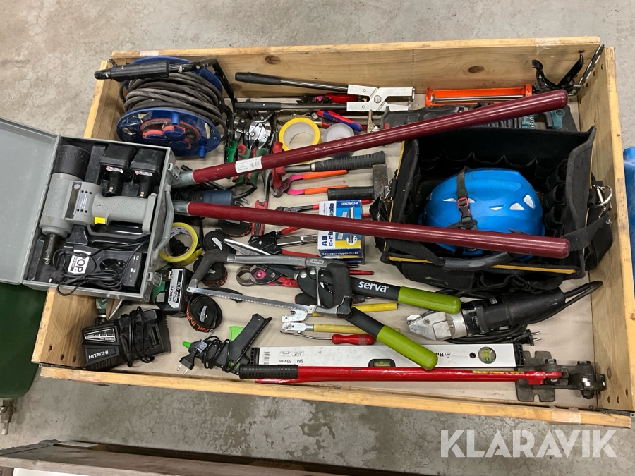 Ventilationsmontörslåda 1pall