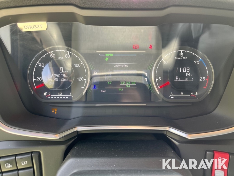 Schaktbil Scania R580