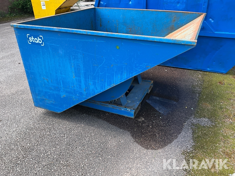 Tippcontainer Stab för truck