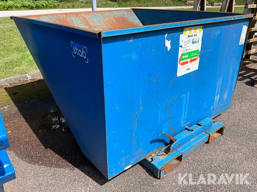 Tippcontainer Stab för truck