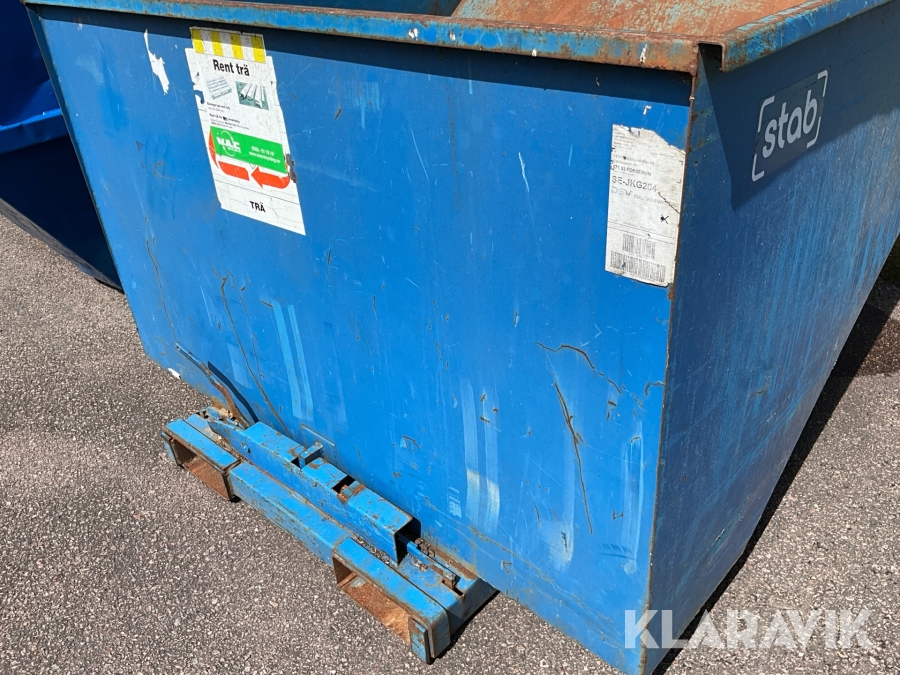 Tippcontainer Stab för truck