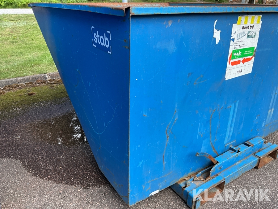Tippcontainer Stab för truck