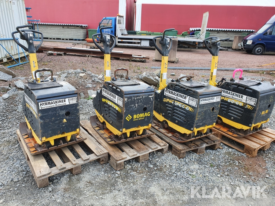 Markvibratorer Bomag BPR 60/65 D 4 st