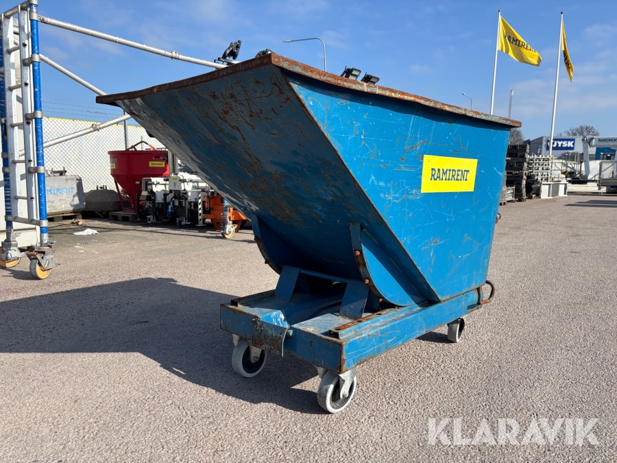 Tippcontainer Runelandhs 600 liter
