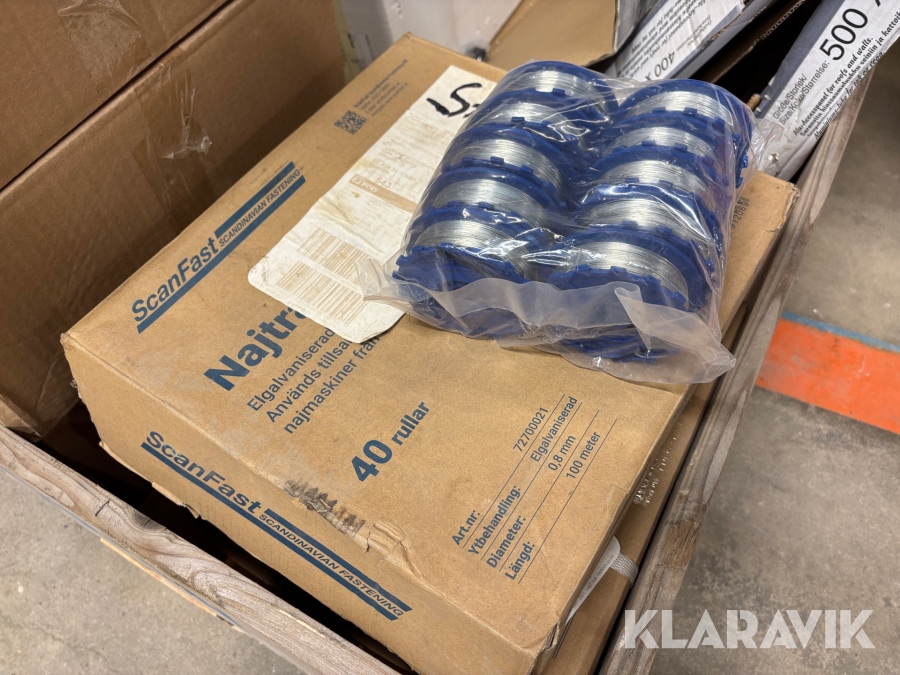 Najtråd Scanfast 180st rullar