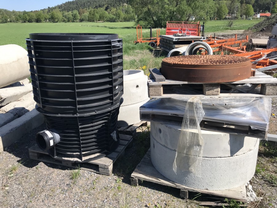 Brunnar Brunnsringar i betong 