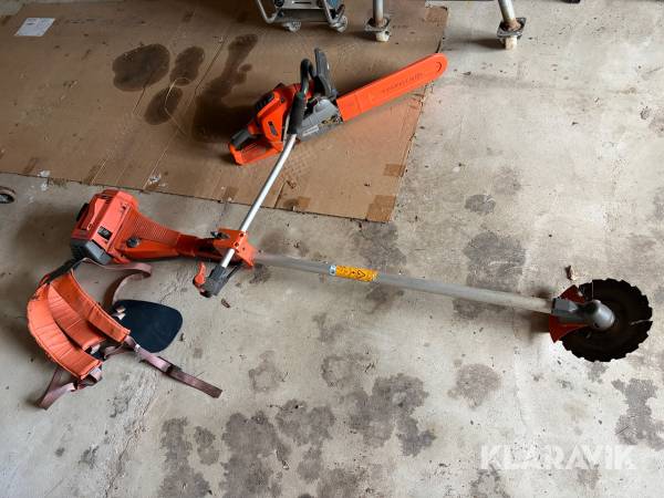 Paket röjsåg och motorsåg Husqvarna