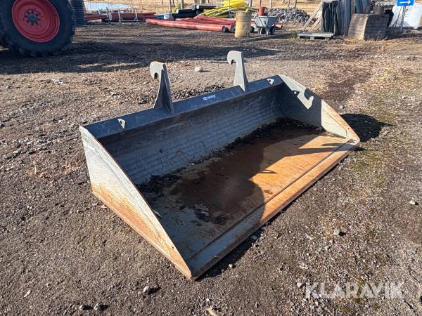 Planeringsskopa Norje 2.5m 1100L