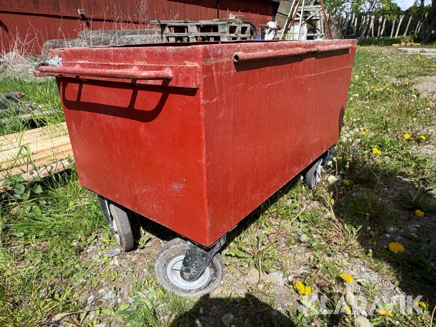 Fodervagn med broms
