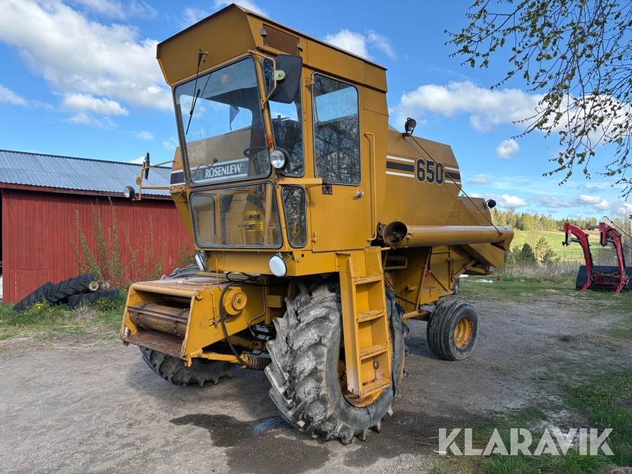 Skördetröska Sampo 650