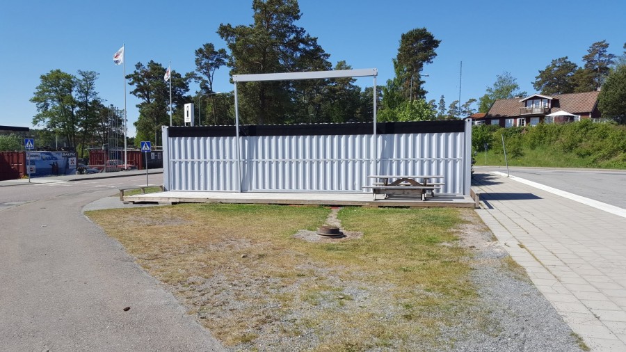 Flyttbar Containerbutik