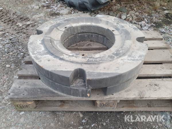 Hjulvikter Claas 200 kg/st