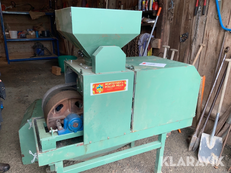 Spannmålskross med förkross Mortensens Kornvalser 150SH3