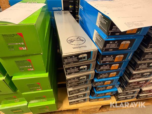 Gipsskruv Gunnebo BS Fosf 3,5x40mm 7 pkt