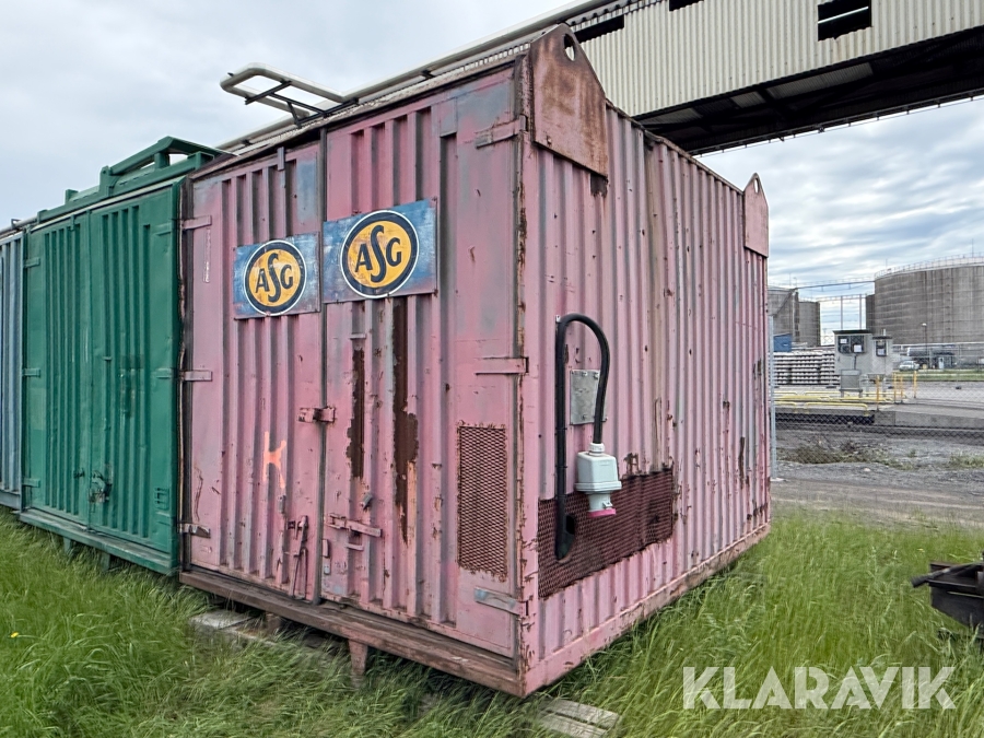 Generator i container Hägglunds ECDA 12528