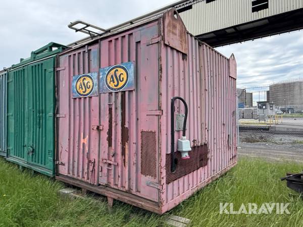 Generator i container Hägglunds ECDA 12528