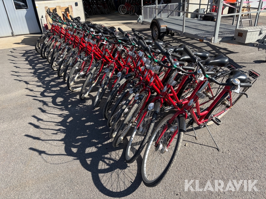 Parti med damcyklar Skeppshult Nova 20 st