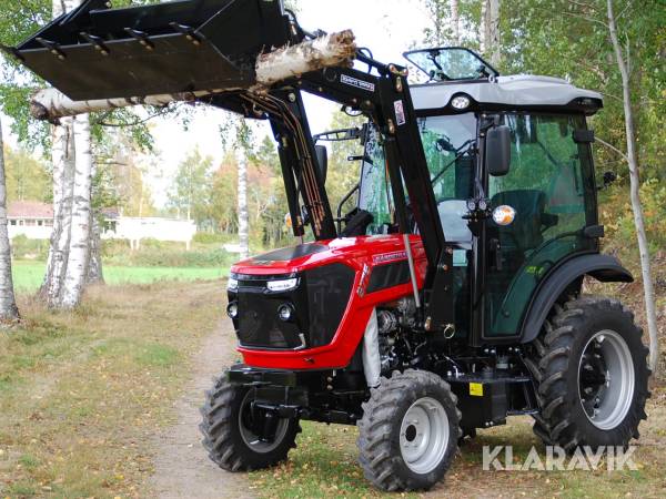 Traktor Landtrac Gårdstrac S775 Cabin 4WD/StegV/Frontlastare