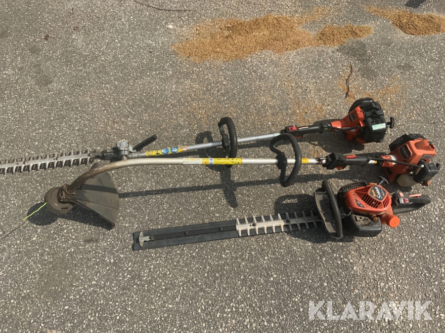 Häcksaxar och grästrimmer