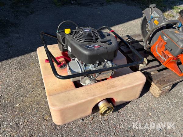 Motordriven flytpump Briggs&stratton 3125