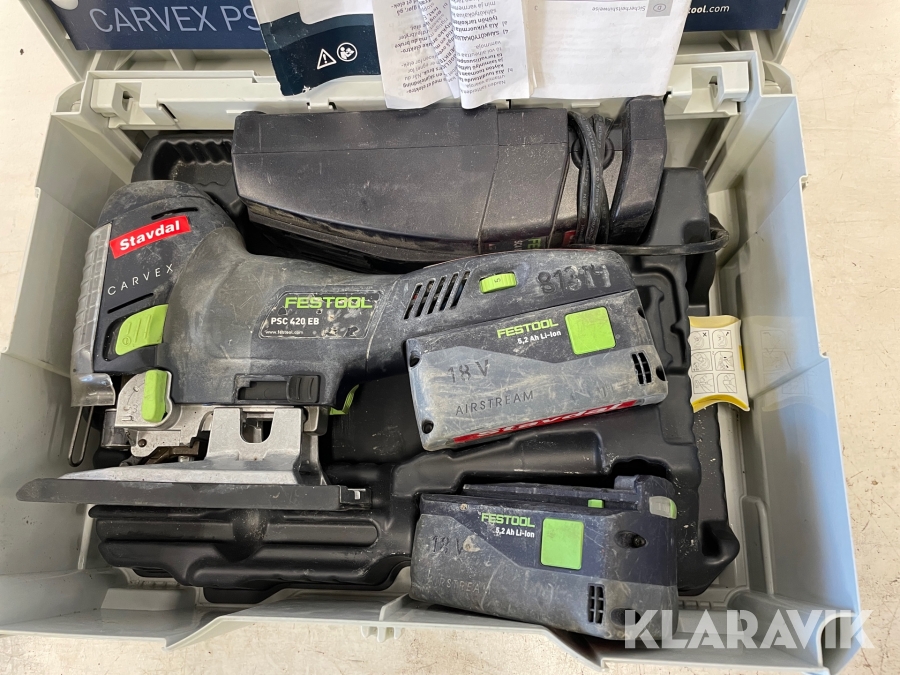 Sticksåg batteri Festool PSC420EB