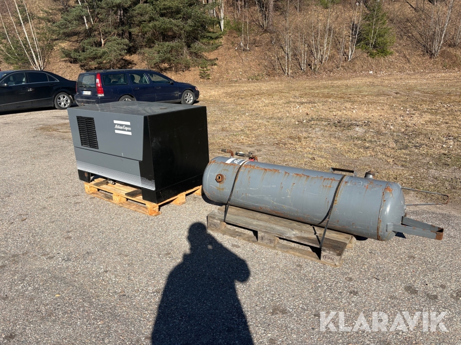 Kompressor Atlas Copco LE9N & 270L Tank