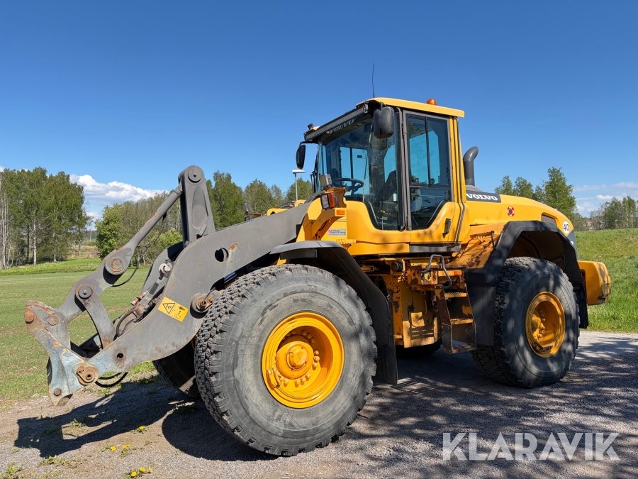 Hjullastare Volvo L110G med spakstyrning