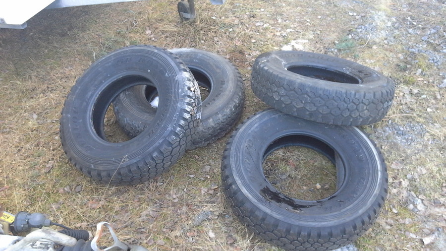 Däck för pickup