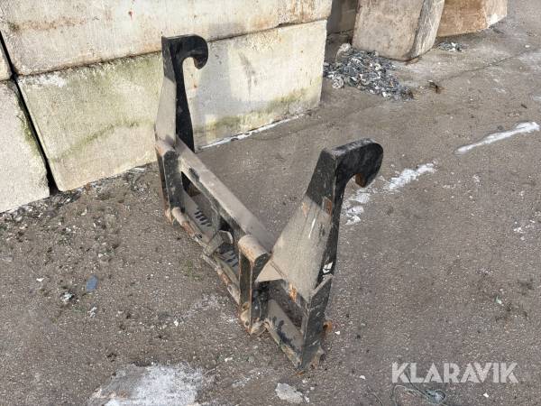 Redskapsadapter Norje från stora BM till SMS fäste