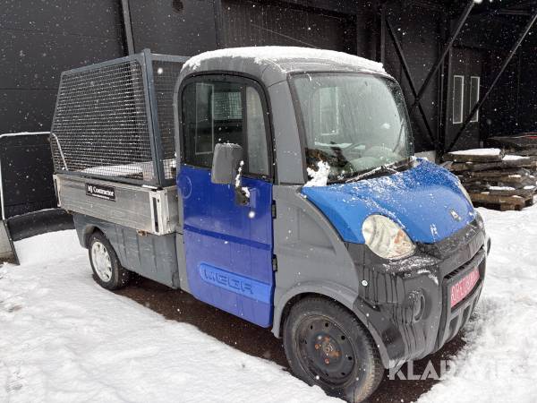 Mopedbil / arbetsbil Aimax Mega Drop side 400 med flak