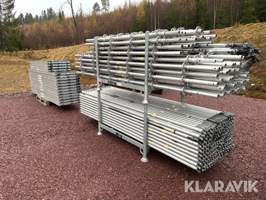 Ställningspaket Layher Modulställning Alu 0,73 Robust_190 kvm