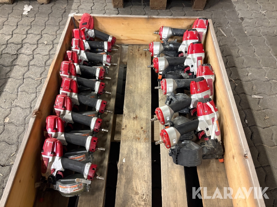 Tryckluftsdrivna Spikpistoler Max 15 st