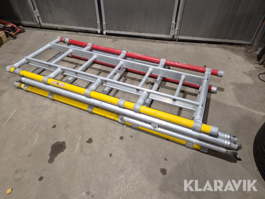 Hantverkställning Instant VX Base 0,75 x 2,50 m Aluminiumställning