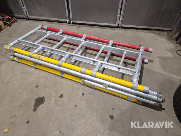 Hantverkställning Instant VX Base 0,75 x 2,50 m Aluminiumställning