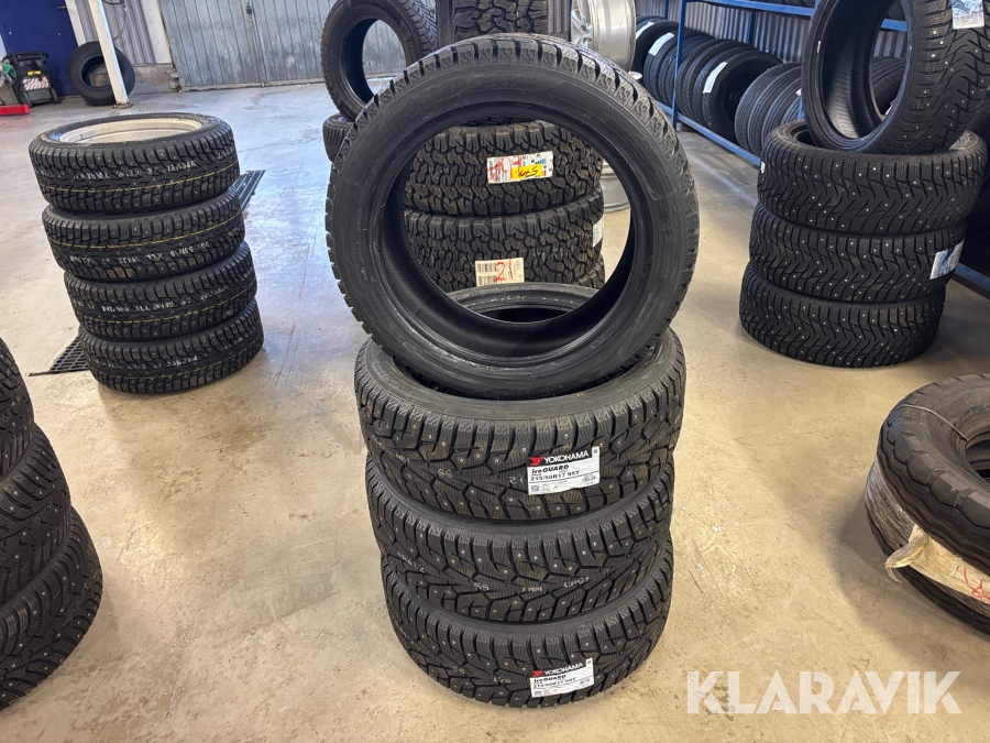 Vinterdäck Yokahama 215/50R17 4st