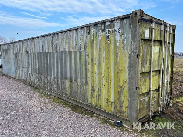 Container 40ft med kläckmaskiner