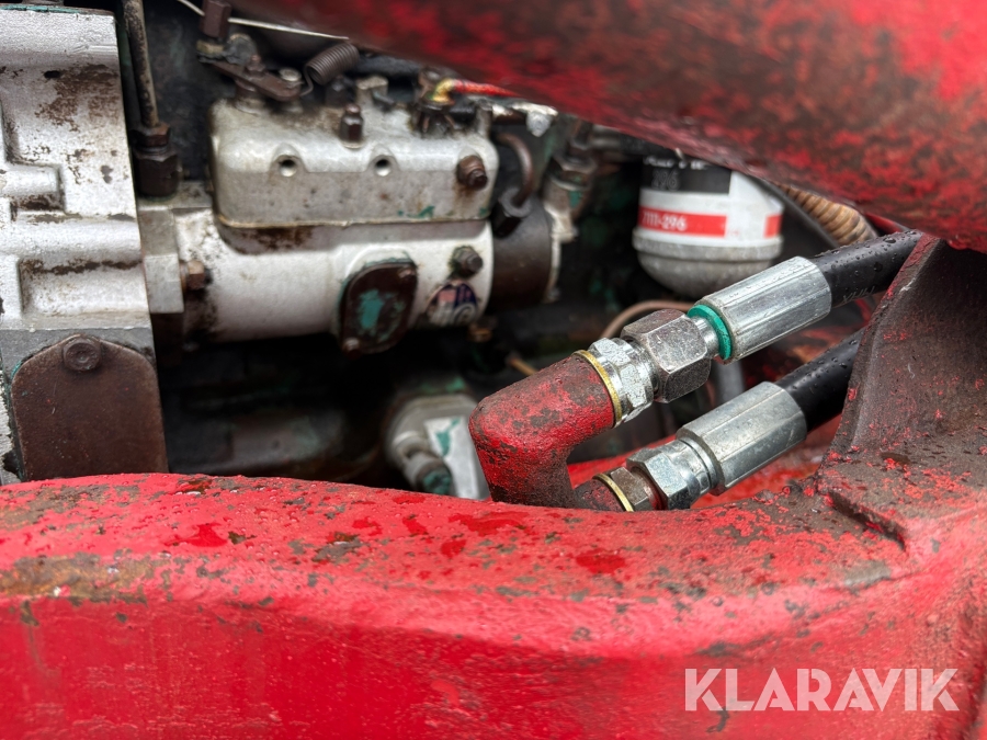 Traktor Volvo BM 400 med frontlastare