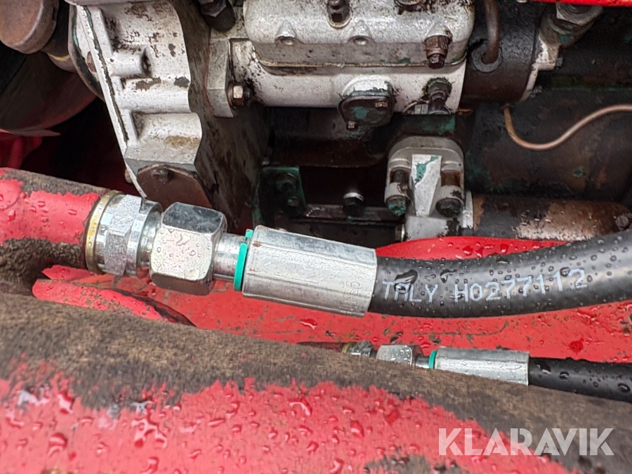 Traktor Volvo BM 400 med frontlastare