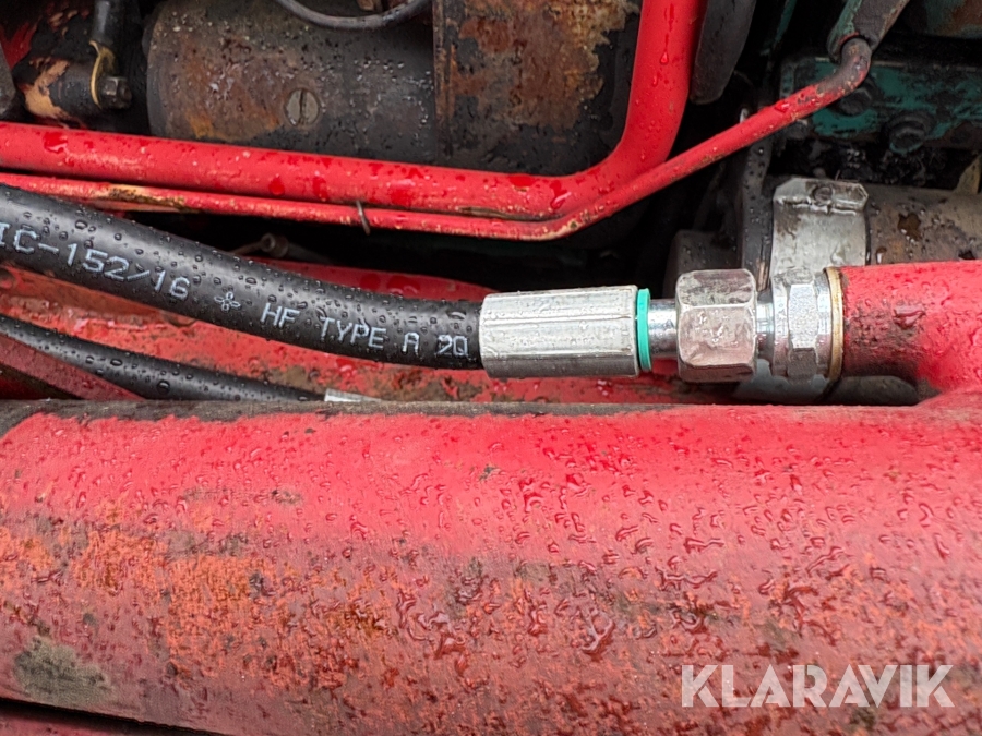 Traktor Volvo BM 400 med frontlastare