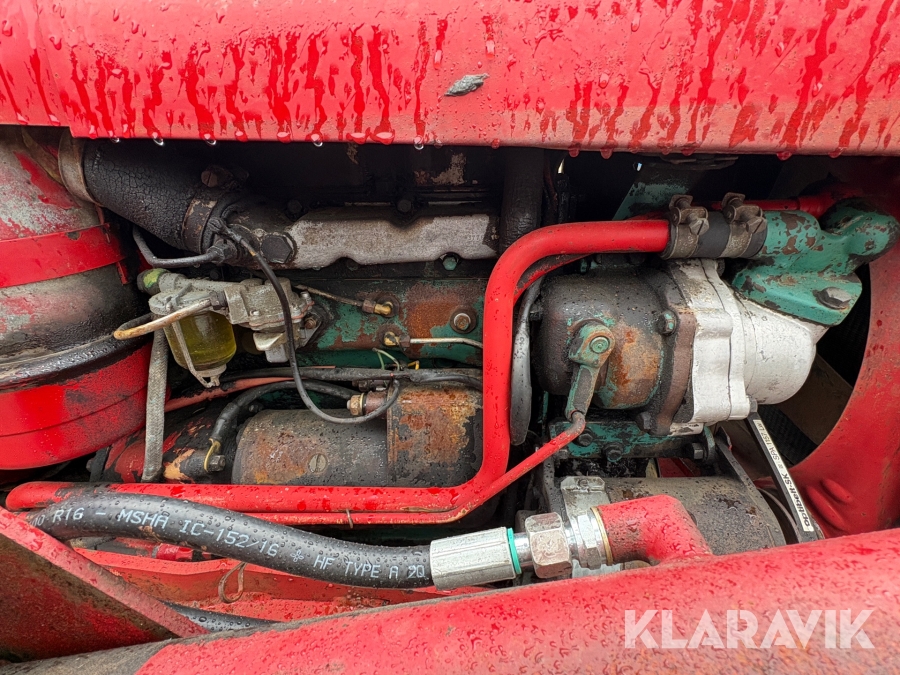 Traktor Volvo BM 400 med frontlastare